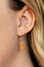 Load image into Gallery viewer, Above The Clouds Orange Earrings
