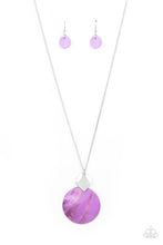 Load image into Gallery viewer, Tidal Tease - Purple - Necklace
