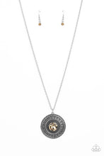 Load image into Gallery viewer, Aztec Apex Brown Necklace
