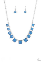 Load image into Gallery viewer, Tic Tac TREND - Blue - Necklace
