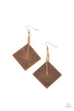 Load image into Gallery viewer, Block Party Posh - Copper - Earring
