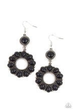 Load image into Gallery viewer, Back At The Ranch Black Earrings
