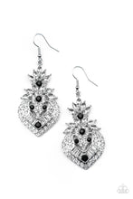 Load image into Gallery viewer, Royal Hustle Black Earrings
