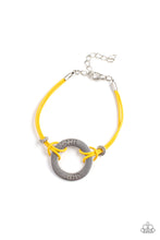 Load image into Gallery viewer, Choose Happy Yellow Bracelet
