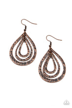 Load image into Gallery viewer, Plains Pathfinder Copper Earrings
