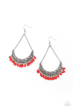 Load image into Gallery viewer, Orchard Odyssey Red Earrings
