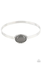 Load image into Gallery viewer, Misty Meadow Silver Bangle Bracelet
