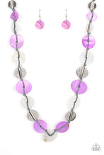 Load image into Gallery viewer, Seashore Spa - Purple - Necklace
