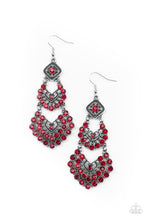 Load image into Gallery viewer, All For The GLAM - Red - Earring
