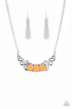 Load image into Gallery viewer, Heavenly Happenstance Orange Necklace
