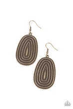 Load image into Gallery viewer, Desert Climate - Brass - Earring
