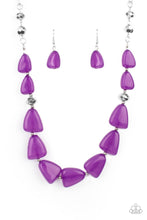 Load image into Gallery viewer, Tenaciously Tangy - Purple - Necklace
