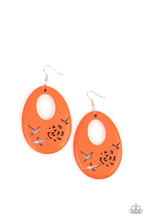 Load image into Gallery viewer, Home Tweet Home Orange Earrings
