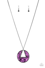 Load image into Gallery viewer, Chromatic Couture - Purple - Necklace
