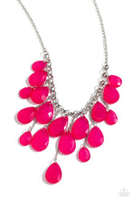 Load image into Gallery viewer, Front Row Flamboyance - Pink - Necklace
