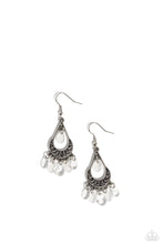 Load image into Gallery viewer, Beachside Ballroom - White - Earrings
