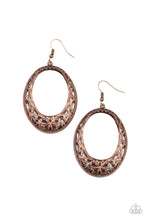 Load image into Gallery viewer, Gardenista Grandeur - Copper - Earring
