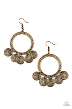 Load image into Gallery viewer, Trinket Tease - Brass - Earring
