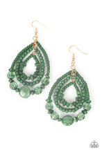 Load image into Gallery viewer, Prana Party Green Earring
