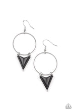 Load image into Gallery viewer, Sahara Shark Black Earring
