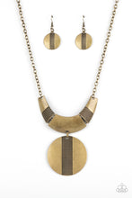 Load image into Gallery viewer, Metallic Enchantress - Brass - Necklace
