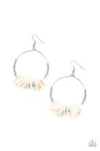 Load image into Gallery viewer, Caribbean Cocktail White Earrings
