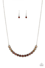 Load image into Gallery viewer, Throwing Shades Brown Necklace
