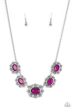 Load image into Gallery viewer, Meadow Wedding - Purple - Necklace
