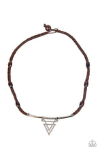 Load image into Gallery viewer, Arrowed Admiral - Brown - Necklace
