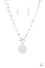 Load image into Gallery viewer, Tag Out Silver Necklace
