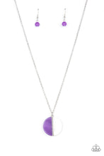 Load image into Gallery viewer, Elegantly Eclipsed - Purple - Necklace
