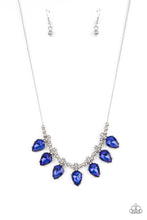 Load image into Gallery viewer, Crown Jewel Couture - Blue - Necklace
