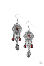 Load image into Gallery viewer, Dreamcatcher Delight - Orange - Earring
