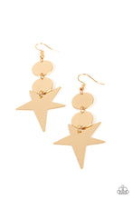 Load image into Gallery viewer, Star Bizarre - Gold - Earring
