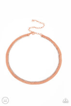 Load image into Gallery viewer, Glitzy Gusto - Copper - Necklace
