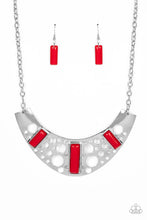 Load image into Gallery viewer, Real Zeal - Red - Necklace
