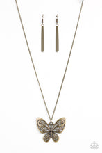 Load image into Gallery viewer, Butterfly Boutique - Brass - Necklace
