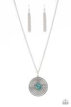 Load image into Gallery viewer, Targeted Tranquility - Blue - Necklace
