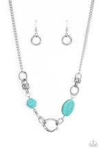 Load image into Gallery viewer, Sonoran Solo - Blue - Necklace
