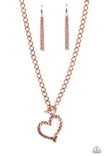 Load image into Gallery viewer, Reimagined Romance Copper Necklace
