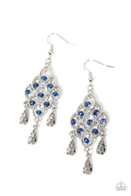 Load image into Gallery viewer, Sentimental Shimmer Blue Earrings
