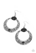 Load image into Gallery viewer, Garden Glyphs - Black - Earring
