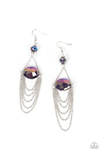 Load image into Gallery viewer, Ethereally Extravagant Purple Earrings
