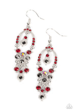 Load image into Gallery viewer, Sophisticated Starlet Red Earrings
