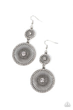 Load image into Gallery viewer, Bring Down the Wheelhouse White Earrings
