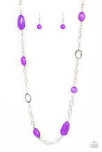 Load image into Gallery viewer, Barcelona Bash - Purple - Necklace
