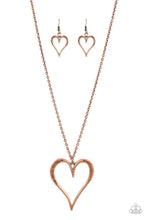 Load image into Gallery viewer, Hopelessly In Love Copper Necklace
