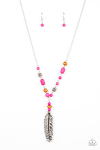 Load image into Gallery viewer, Watch Me Fly - Pink - Necklace
