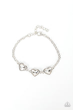 Load image into Gallery viewer, Little Heartbreaker White Bracelet
