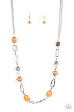 Load image into Gallery viewer, Barefoot Bohemian - Orange - Necklace
